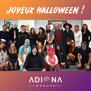 Photo de groupe Halloween 2019 Adiona